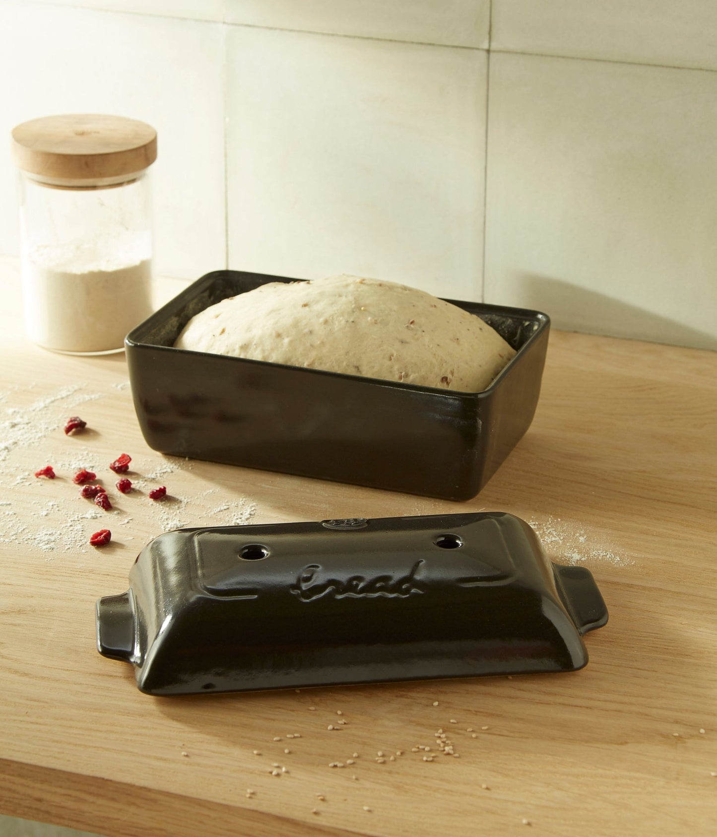 Emile Henry - Bread Loaf Baker Fusain
