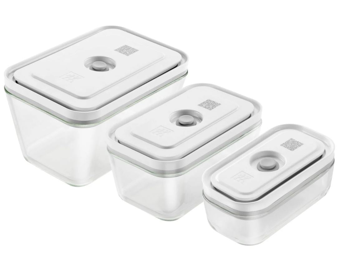 ZW Fresh & Save - 3pc Glass Container Set