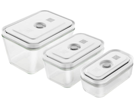 ZW Fresh & Save - 3pc Glass Container Set