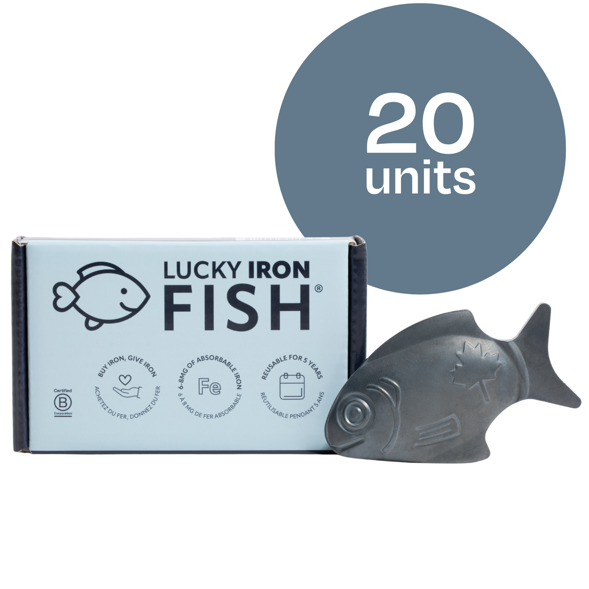Lucky Iron Fish - Case Pack 20