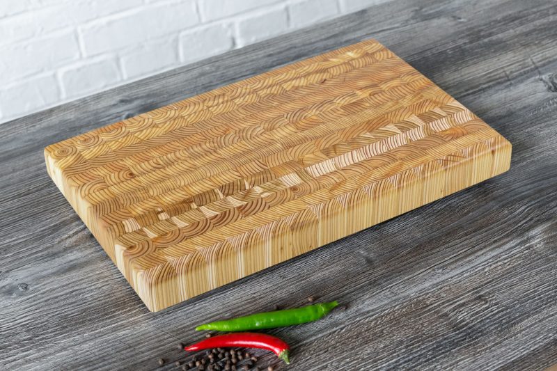 Larch Wood Cutting Board Small