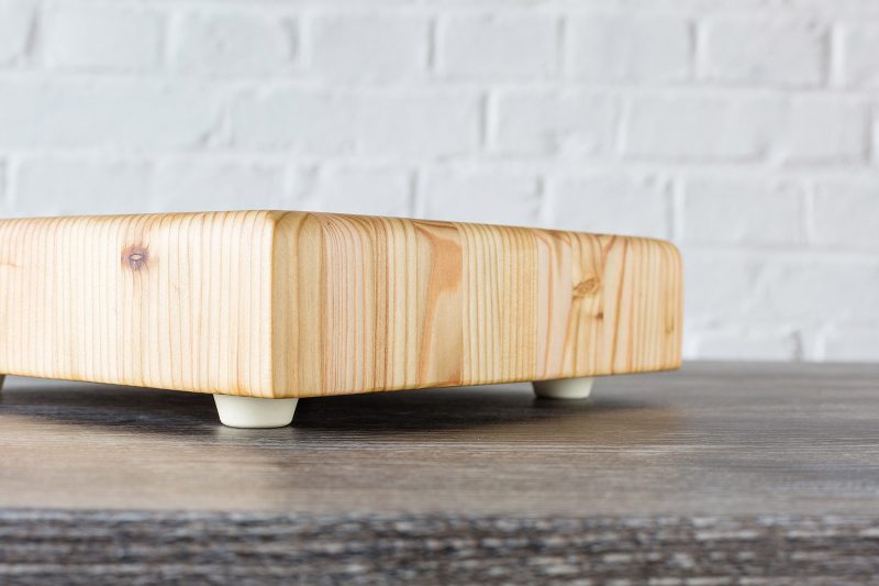 Larch Wood Cutting Board Chees