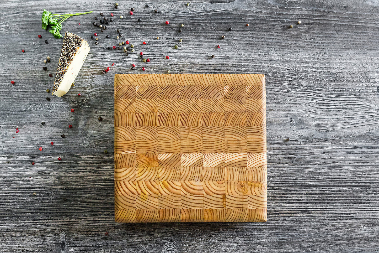 Larch Wood Cutting Board Chees