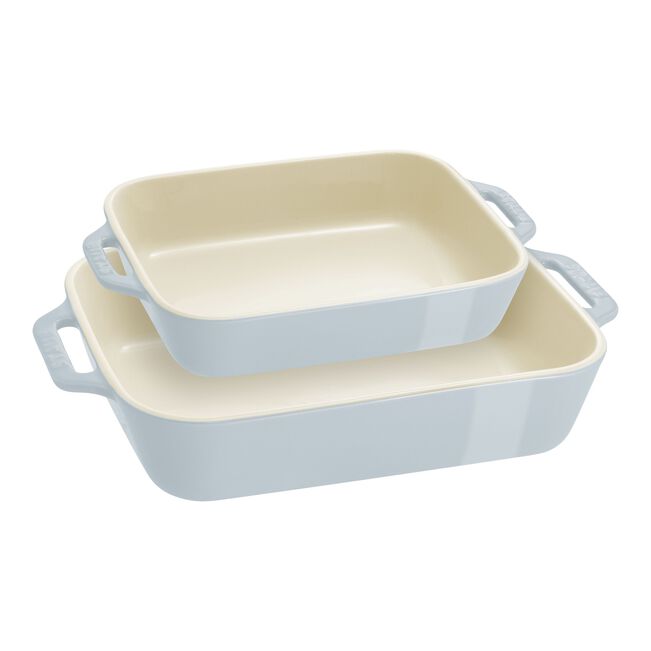 Staub Ceramique Rectangular Baking Dish Set 2 Piece