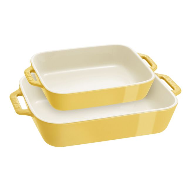 Staub Ceramique Rectangular Baking Dish Set 2 Piece