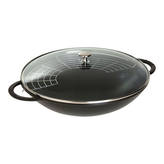 Staub 14" Wok Black