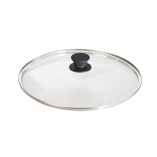 Lodge Glass Lid 12" W/Silicone Handle