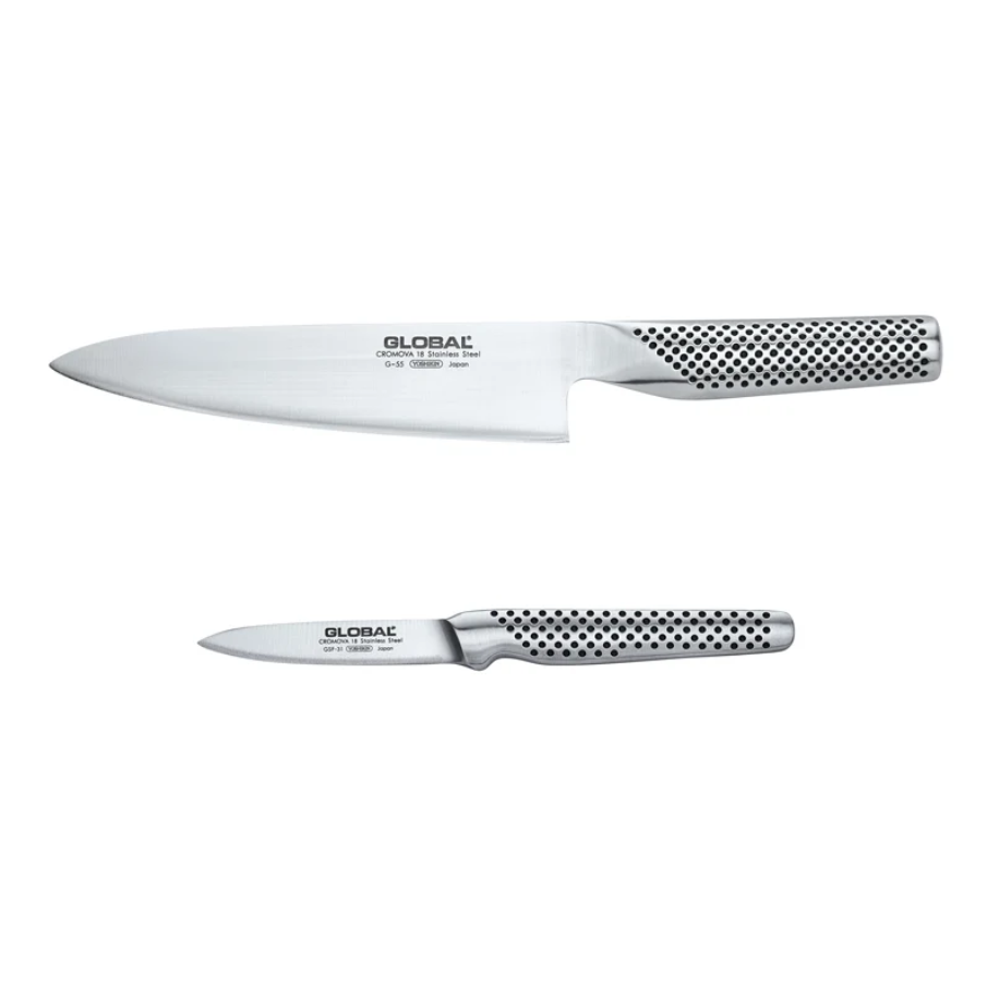 Global Knife Set 2pc (G55, GSF31)