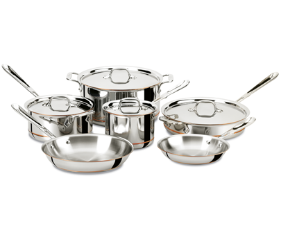 All-Clad - Copper Core 10-Piece Set