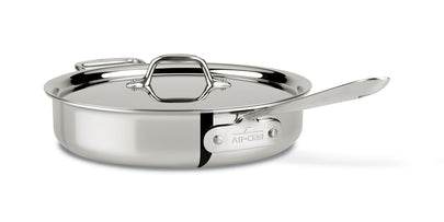 All-Clad - D3 Saute Pan W/Lid 3QT