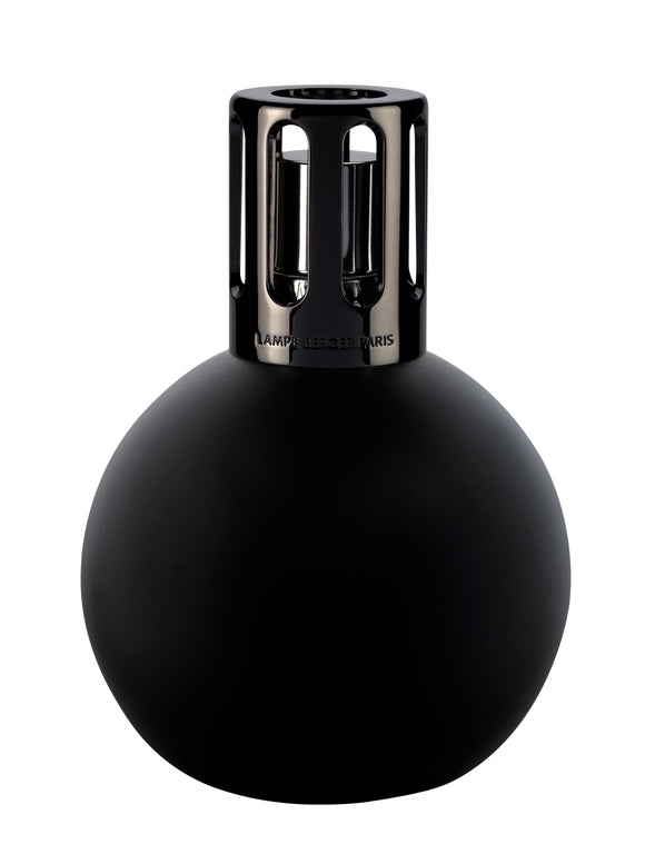 Round Black Lampe