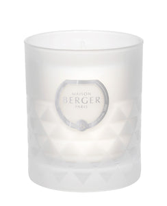 Clarity Frosted Precious Jasmine Scented Candle
