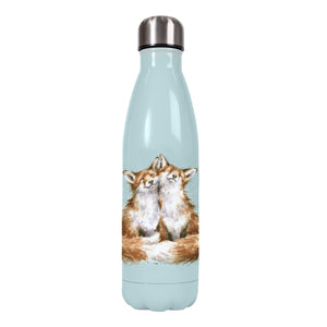 Wrendale Water Bottle Foxes