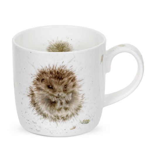 Wrendale Fine Bone China Mug - Awakening Hedgehog
