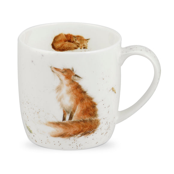 Wrendale Fine Bone China Mug - Artful Poacher Fox